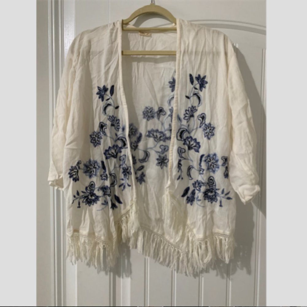 Embroidered Kimono